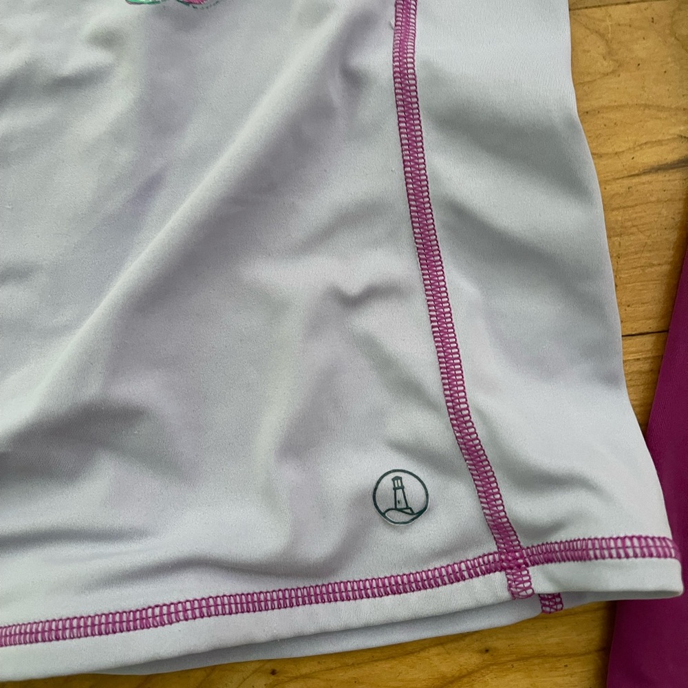 Girls 6/7 Rash Guard LL bean - Picture 4 of 4